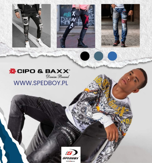 Modne jeansy męskie w Spedboy.pl