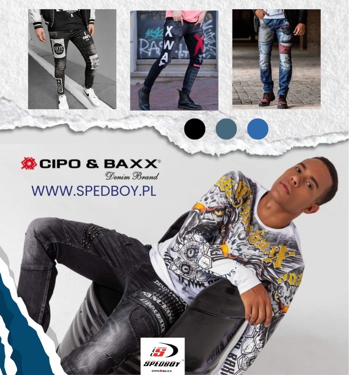 Modne jeansy męskie w Spedboy.pl Modne jeansy męskie w Spedboy.pl